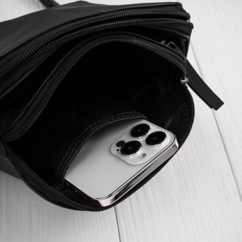 Mała skórzana torebka damska crossbody na ramię letnia Paolo