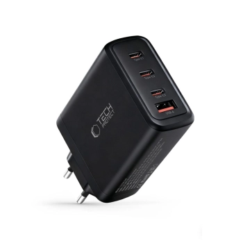 TECH-PROTECT NC140W-GAN 4-PORT NETWORK CHARGER PD 140W / QC3.0 BLACK