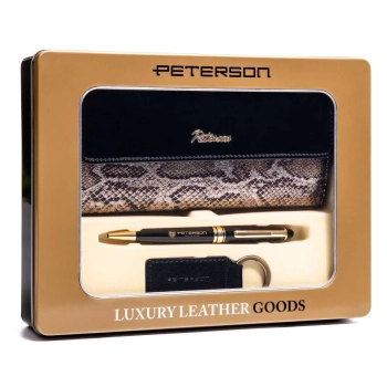 Peterson zestaw portfel+długopis+brelok PTN ZD14