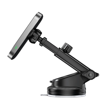 TECH-PROTECT MM15W-V9 MAGNETIC MAGSAFE DASHBOARD & VENT CAR MOUNT WIRELESS CHARGER 15W BLACK