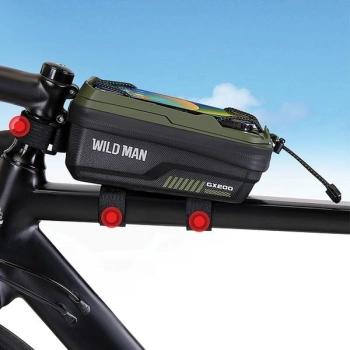 WILDMAN Etui/sakwa na ramę roweru GX200uchwyt rowerowy piaskowa/desert
