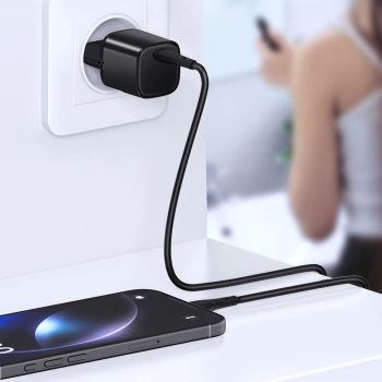 MCDODO SZYBKA ŁADOWARKA SIECIOWA ZASILACZ DO IPHONA TYP C USB-C 20W KABEL