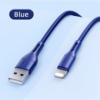USAMS Kabel U68 lightning 2A Fast Charge1m niebieski/blue SJ500USB03 (US-SJ500)