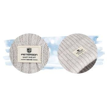 Czapka PTN HAT-08-7750 grey do codziennego noszenia zapach