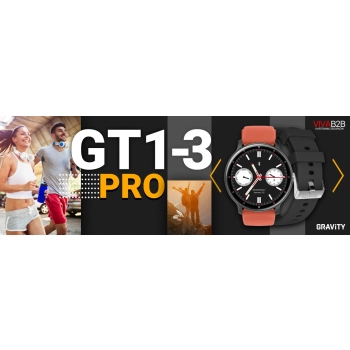 Smartwatch Gravity do codziennego noszenia i treningów