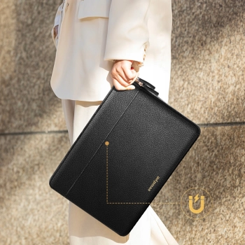 INNOSTYLE TORBA NA LAPTOPA SKÓRZANA 15 6 16 WODOODPORNA ETUI LUX LEATHER