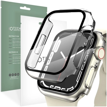 TECH-PROTECT DEFENSE360 APPLE WATCH 7 / 8 / 9 (41 MM) CLEAR