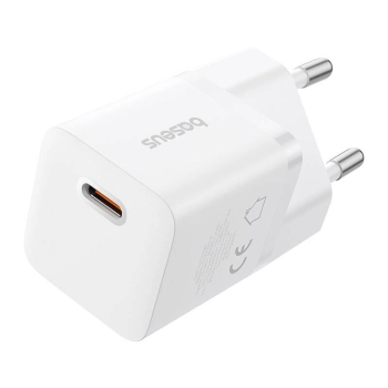 Ładowarka Baseus GaN5 mini 1C, 25W (biały)