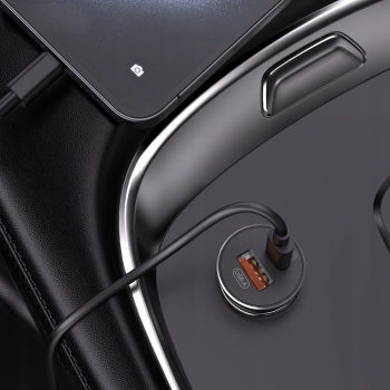 PALPRO SZYBKA ŁADOWARKA SAMOCHODOWA DO TELEFONU LAPTOPA 2X USB-C USB-A 60W