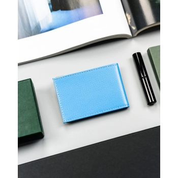 Etui na karty skórzane 301-BL-L.BLUE