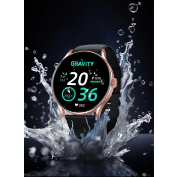 Smartwatch Gravity Czarno Różowy GT2-2 PRO