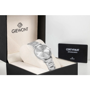 Zegarek Damski Giewont Sapphire Srebrny GW2360-B1