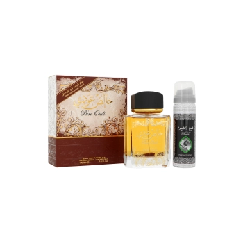 Zestaw Lattafa Pure Oudi Edp 100ml + Deodorant 50ml