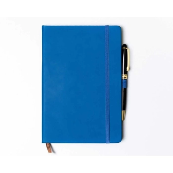 Notes notatnik organizer planer w kropki zeszyt Peterson z gumką A5