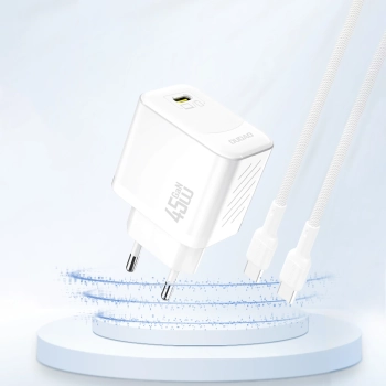 Ładowarka sieciowa Dudao A28 45W GaN USB-C - biała