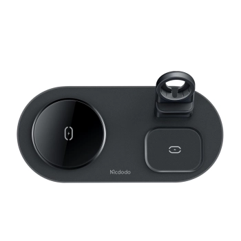 MCDODO STACJA DOKUJĄCA ŁADOWARKA INDUKCYJNA 3W1 DO IPHONE AIRPODS WATCH 15W