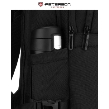 Plecak podróżny z miejscem na laptopa pojemny miejski sportowy Peterson