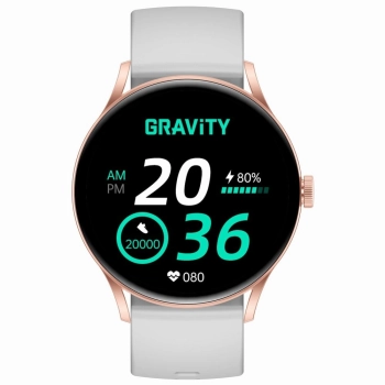Smartwatch Gravity Szaro Różowy GT2-3 PRO