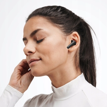MCDODO SŁUCHAWKI BEZPRZEWODOWE DOUSZNE BLUETOOTH 5 Z MIKROFONEM ETUI BIAŁE
