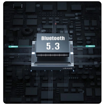 USAMS Słuchawki Bluetooth 5.3 TWS X-donseries ENC bezprzewodowe czarny/black BHUENCXD01 (US-XD19)