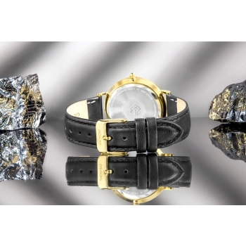 Zegarek Damski Giewont Sapphire Złoto Czarny GW5390-A4