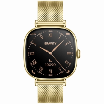Smartwatch Gravity Złoty Bransoleta + Pasek GT32-1