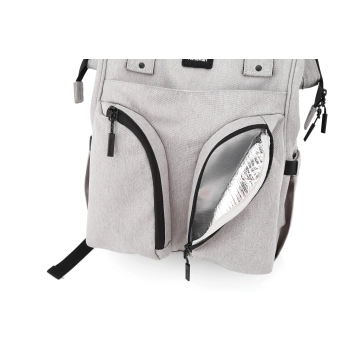 Plecak Himawari mommy bag dla mamy wodoodporny do wózka termiczne kieszenie