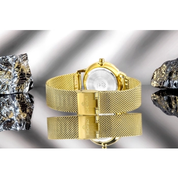 Zegarek Damski Giewont Sapphire Złoto Czarny GW4130-B3