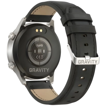 Smartwatch Gravity Srebrny 2 Paski GT10-7