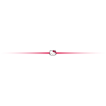 Hello Kitty Pasek HKAWMSCHBLR Apple Watch 38/40/41mm czerwony/red strap Silicone Kitty Head