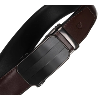 Pasek PU+skóra 35 mm PTN AB35-115-03-PUL BROWN
