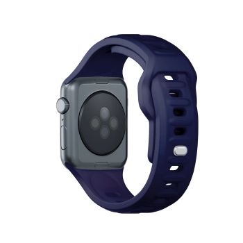 42/44/45/46/49 mm Ocean Blue (big) - 3mk Silicone Watch Strap for Apple