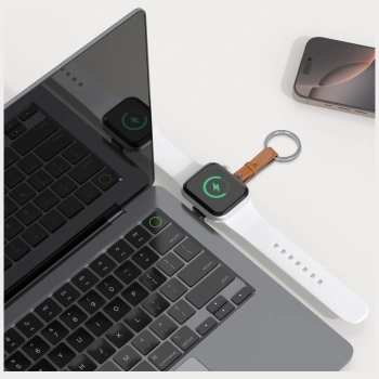 Ładowarka indukcyjna 4smarts do Apple    Watch, srebrny