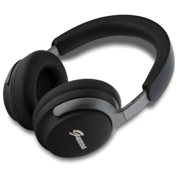 Guess słuchawki nauszne Bluetooth ANC    GUBHC22PSFCSMK czarny/black Metal Script Logo