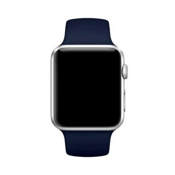 Mercury pasek Silicon Apple Watch 42/44/45 mm niebieski/navy