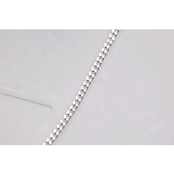 Srebrny łańcuszek pancerka 2mm w długościach 45/50/55cm
