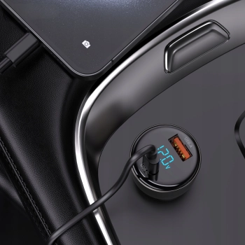 PALPRO SZYBKA ŁADOWARKA SAMOCHODOWA DO TELEFONU LAPTOPA 2X USB-C USB-A 95W