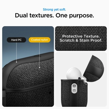 Etui Spigen Urban Fit na AirPods 3 - czarne