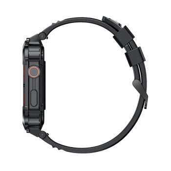Smartwatch VELTORI VT200-1 Czarny Pasek Silikonowy