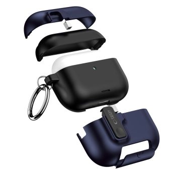 TECH-PROTECT SLIM HOOK APPLE AIRPODS PRO 3 NAVY BLUE