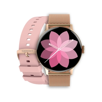 Smartwatch Damski GIEWONT Złoto do Codziennego Noszenia