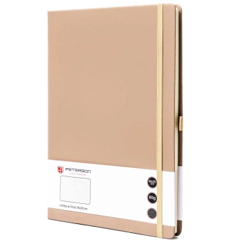 Notes planer B5 Peterson z gumką organizer notatnik w linie elegancki