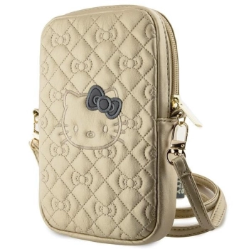 Hello Kitty Torebka HKPBPEKHBPDzłoty/gold Quilted Bows Strap