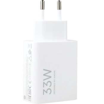 Ładowarka sieciowa Xiaomi MDY-16-EF 1xUSB-A 33W z kablem USB-C 3A - biała