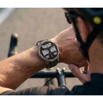 Smartwatch Gravity Srebrny Pasek + Bransoleta GT41-3