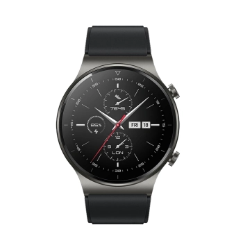 Pasek silikonowy do Huawei Watch GT 2/3/4/2 Pro/3 Pro/4 Pro/GT 2e 46mm - czarny