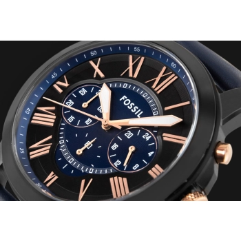 Zegarek Męski FOSSIL Grant Leather FS5061 + BOX