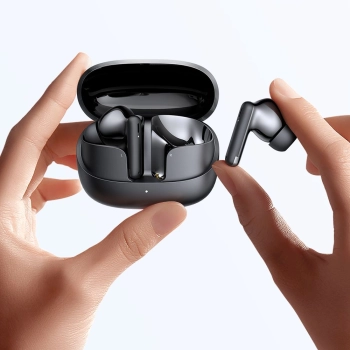 MCDODO SŁUCHAWKI BEZPRZEWODOWE DOUSZNE BLUETOOTH Z MIKROFONEM ETUI CZARNE