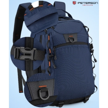Plecak turystyczny sportowy pojemny ergonomiczny na laptopa Peterson