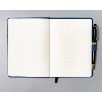 Notes planer z gumką zakładką dziennik Peterson B6 elegancki twarda okładka